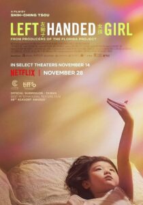 left handed girl